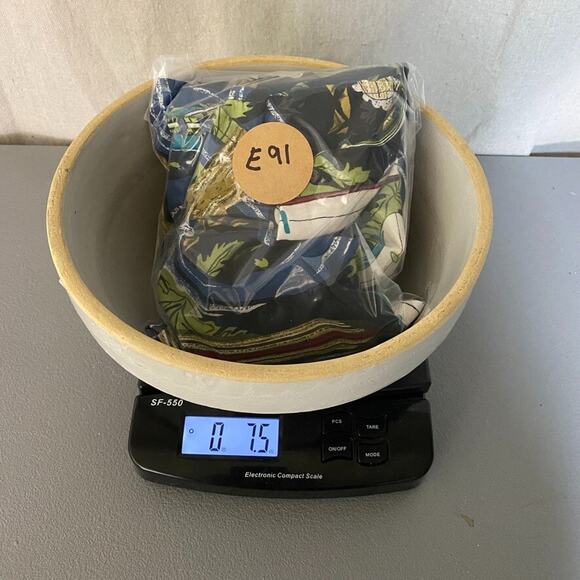 Vintage 90s Pacific Scene Men Button Up Hawaiian Shirt Size L Surf Boards Surfer - Picture 8 of 8